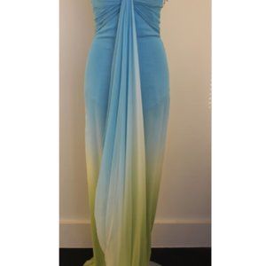 Elegant Wayne Clark Evening Gown